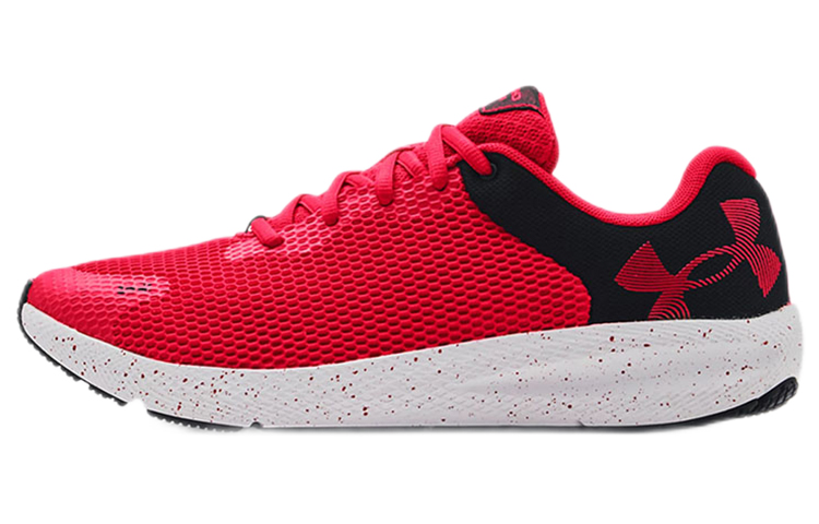 Under Armour Charged Pursuit 2 'Big Logo Speckle - Red Black' 3025249-600