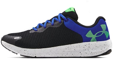 Under Armour Charged Pursuit 2 'Big Logo Speckle - Black Blue Green' 3025249-001 Under Armour Charged Pursuit 2 'Big Logo Speckle - Black Blue Green' 3025249-001
