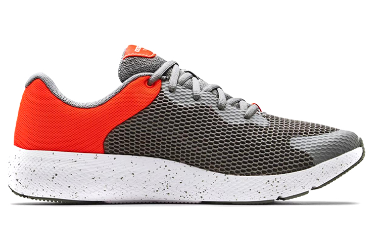 UA Charged Pursuit 2 'Big Logo Speckle - Concrete Phoenix Fire' 圖 2