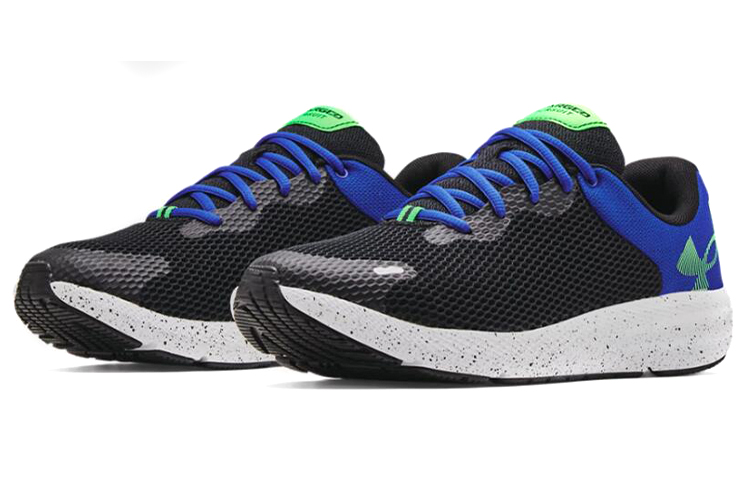 Lookbook 安德瑪 Charged Pursuit 2 '大標點綴 - 黑藍綠' 3025249-001