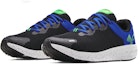 Lookbook Under Armour Charged Pursuit 2 'Big Logo Speckle - Hitam Biru Hijau' 3025249-001