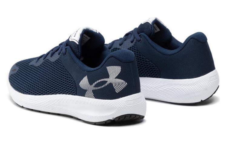 Shop Under Armour Charged Pursuit 2 BL 低幫 跑步鞋 男款 藍