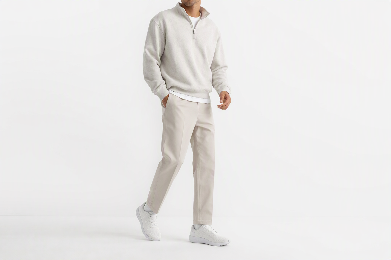 Order Under Armour Charged Pursuit 2 ''Triple White'' Herren Sneaker Weiß 3022594-101