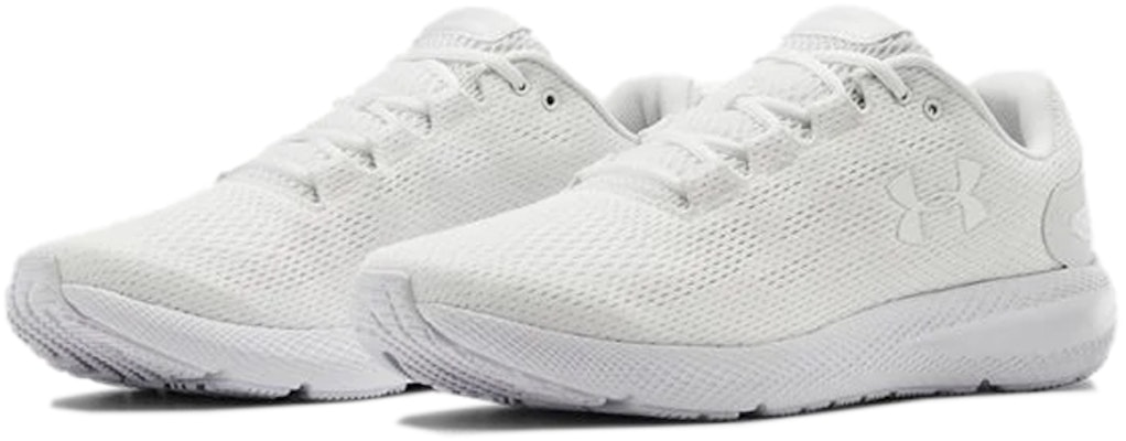Under Armour Charged Pursuit 2 'Triple White' 3022594-101 Lookbook Under Armour Charged Pursuit 2 'Triple White' 3022594-101