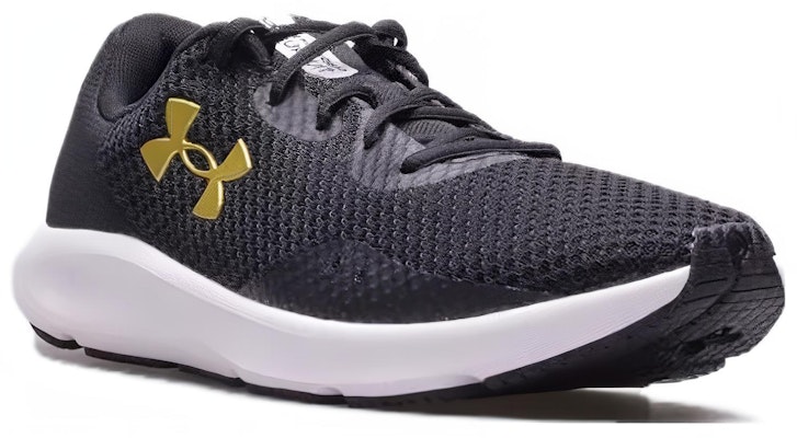 Under Armour Charged Pursuit 3 'Hitam Emas Metalik' 3024878-005 Lookbook Under Armour Charged Pursuit 3 'Hitam Emas Metalik' 3024878-005