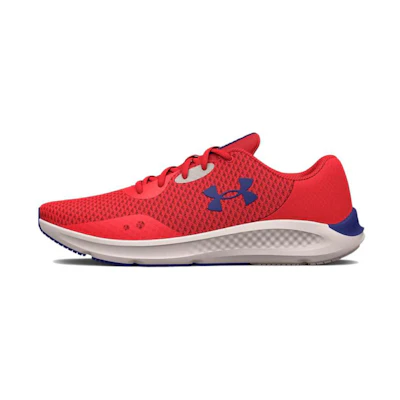 UA Charged Pursuit 3 'Bolt Red Bauhaus Blue'