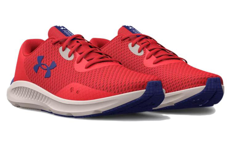 UA Charged Pursuit 3 'Bolt Red Bauhaus Blue' 圖 3