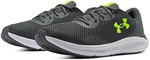 Lookbook Under Armour Pursuit Charged Pursuit 3 低幫 跑步鞋 男款 灰色