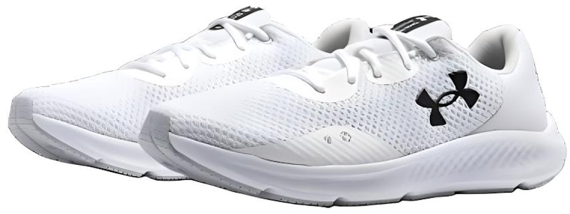 Under Armour Charged Pursuit 3 'Putih Hitam' 3024878-102 Lookbook Under Armour Charged Pursuit 3 'Putih Hitam' 3024878-102