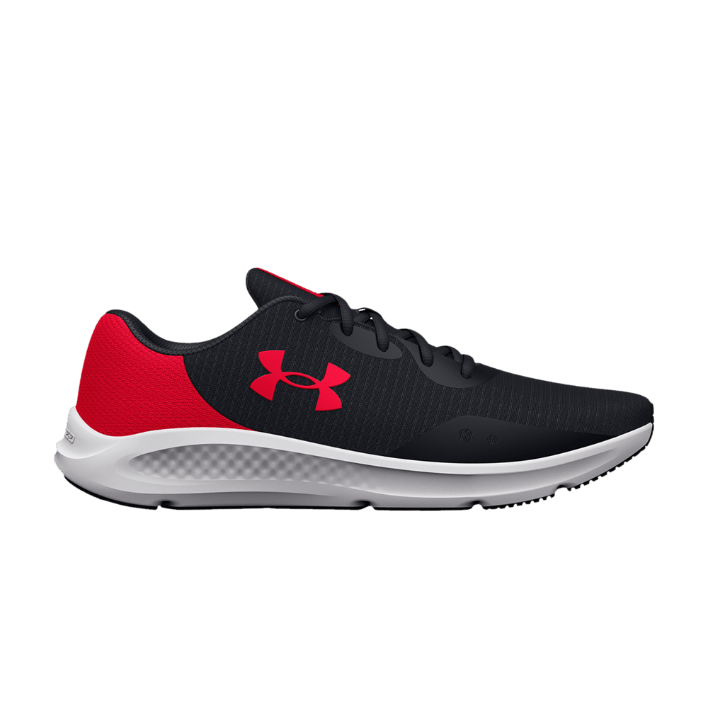 Buy Under Armour Charged Pursuit 3 Tech 'Negro Radio Rojo' 3025424-002