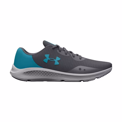 UA Charged Pursuit 3 Tech 'Pitch Grey Blue Surf'
