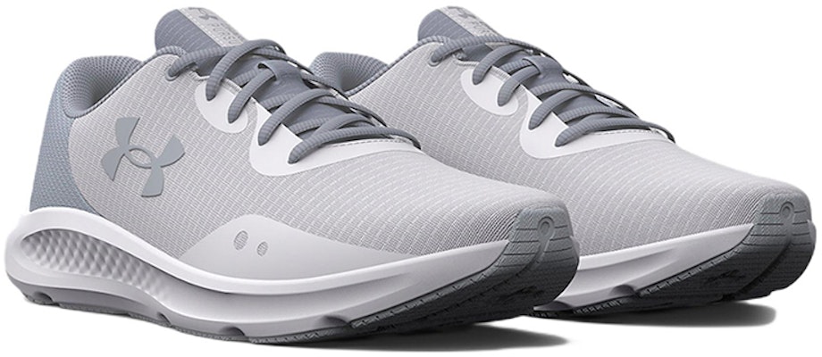 Under Armour Charged Pursuit 3 Tech 'White Mod Grey' 3025424-100 Lookbook Under Armour Charged Pursuit 3 Tech 'White Mod Grey' 3025424-100