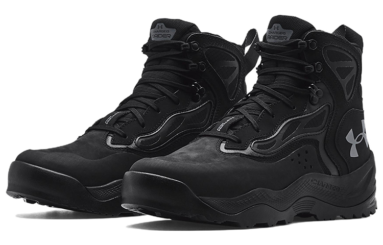 Lookbook Under Armour Charged Raider Mid ''Nero Pitch Grigio'' 3024265-001