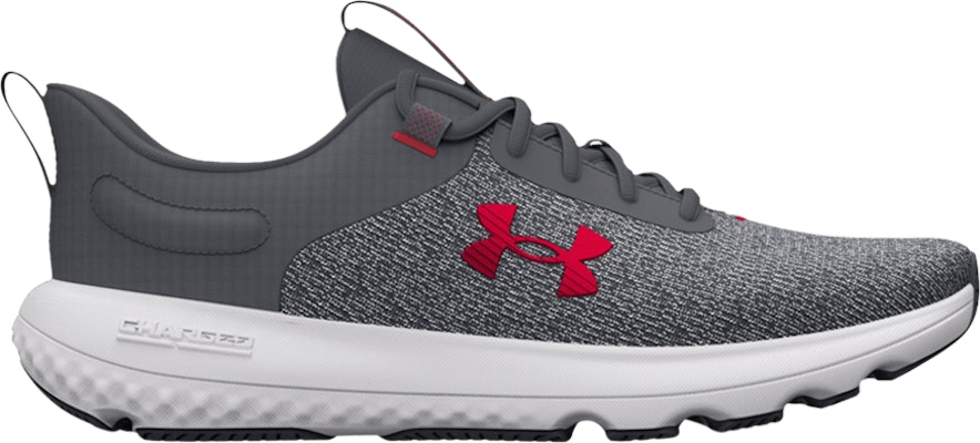 Under Armour Charged Revitalize 'Pitch Grey Red' 3026679‑100 - 3026679-100  - Novelship