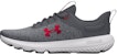 Under Armour Charged Revitalize 'Pitch Grey Red' - Kelabu Pitch Merah. 3026679-100