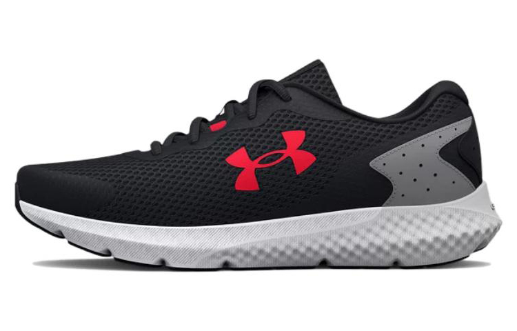 Under Armour Charged Rogue 3 4E Wide 'Black Red' 3026020-001