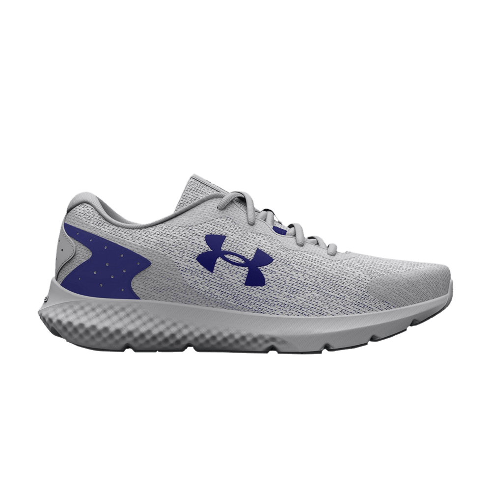 Under Armour Charged Rogue 3 'Mod Grey Sonar Blue' 3026140-103 ...