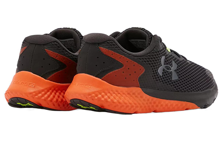UA Charged Rogue 3 Low 'Black Orange' 圖 4