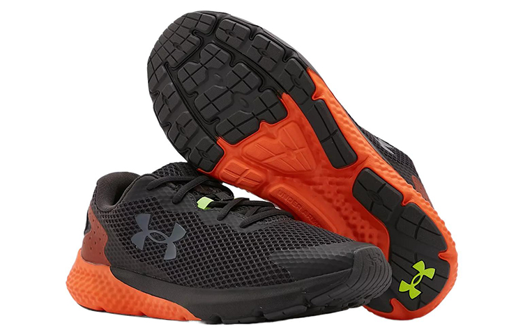 UA Charged Rogue 3 Low 'Black Orange' 圖 5