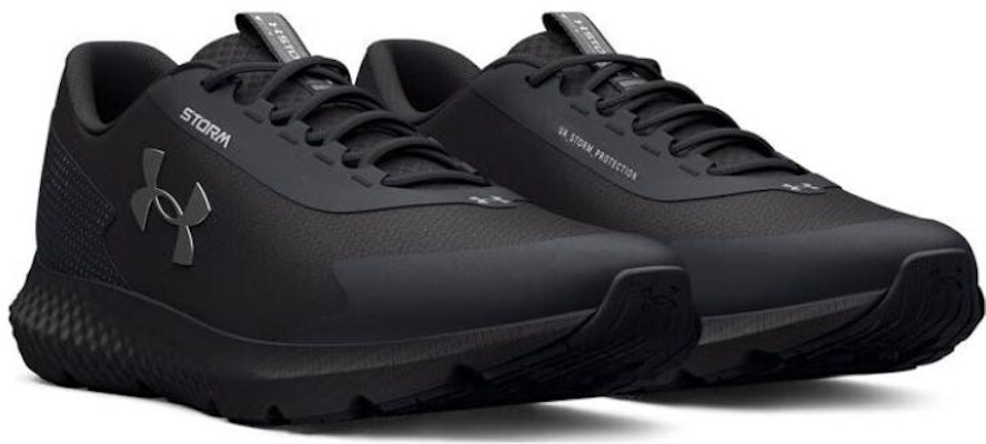 Under Armour Charged Rogue 3 Storm 'Triple Black' Sepatu Hitam Pria 3025523-003 Lookbook Under Armour Charged Rogue 3 Storm 'Triple Black' Sepatu Hitam Pria 3025523-003