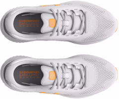 Shop Under Armour 亂流 4 舒適 網布防滑 低筒 休閒跑步鞋 男款 白橙