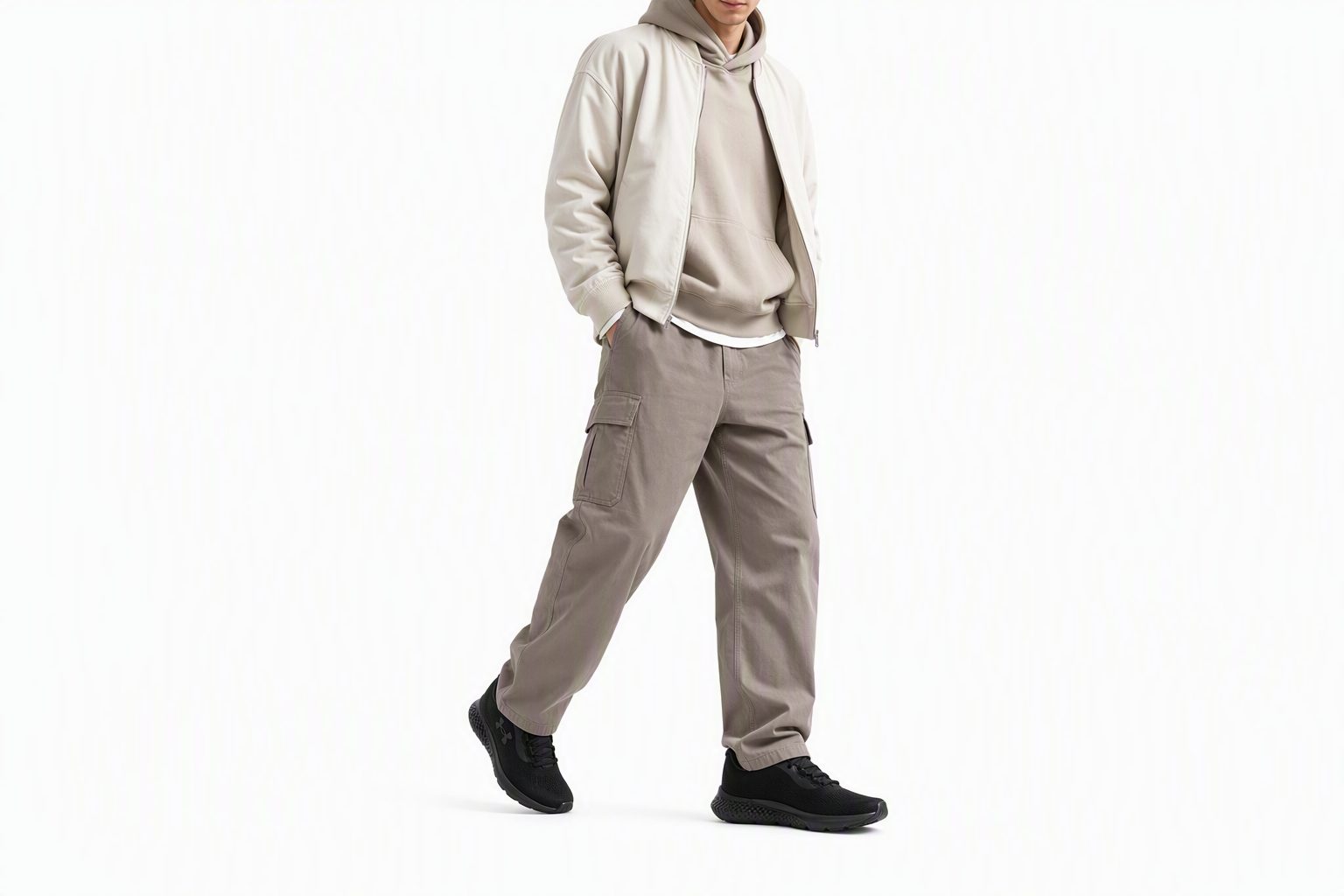 Order Under Armour Rogue 4 減震防滑 低幫 跑步鞋 男款 黑色