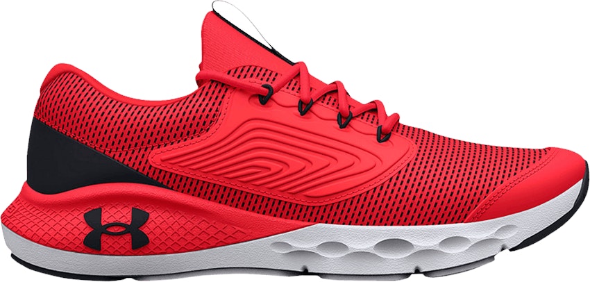 Grade School Under Armour Charged Vantage 2 Bolt Red Black