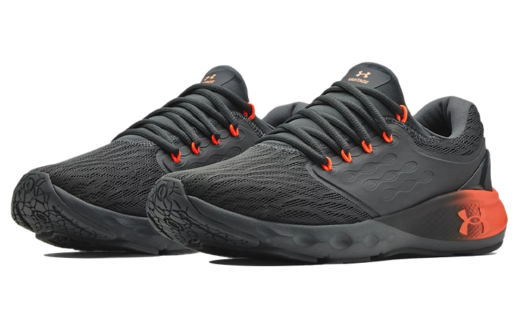 Lookbook Under Armour Charged Vantage Space Pioneer ''Grau Blaze Orange'' 3024489-101