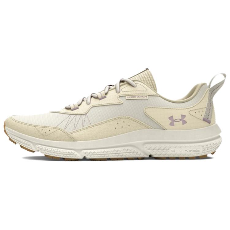 Under Armour Charged Verssert 2 Beige Low-Top Running Shoes Comfortable & Durable 3027178-103