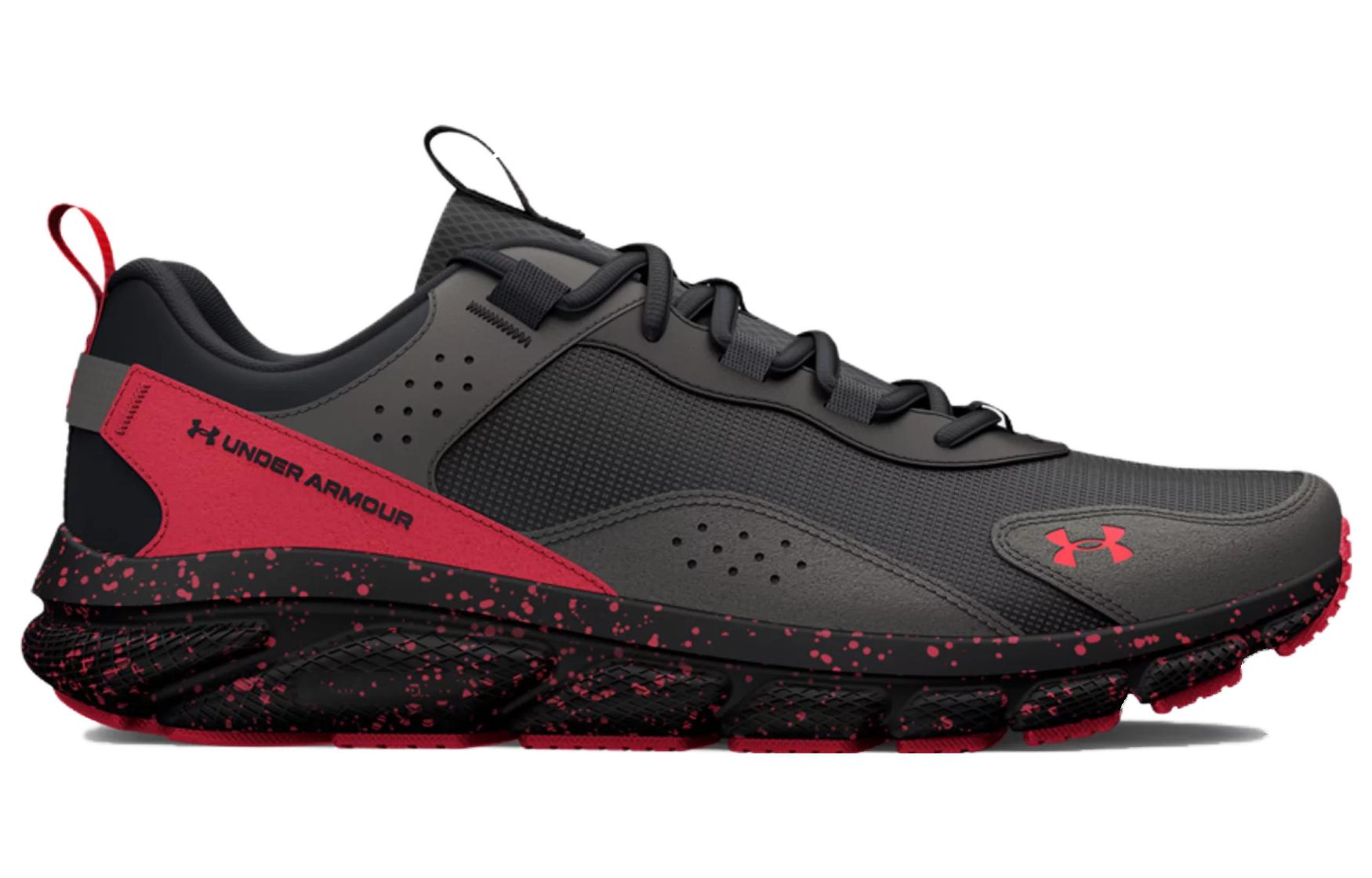 Order Under Armour Charged Verssert 'Speckle - Abu-Abu Merah Jet' 3025750-106