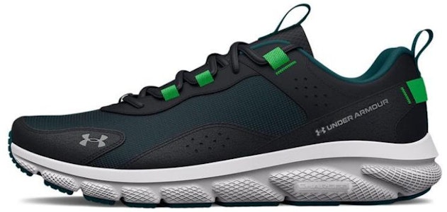 UAチャージド パスート リフレクト ランニングシューズ (黒/緑) 3026809-001 Buy UAチャージド パスート リフレクト ランニングシューズ (黒/緑) 3026809-001