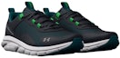Lookbook Under Armour Charged Verssert Reflect Kasut Lari 'Hitam Hijau' 3026809-001