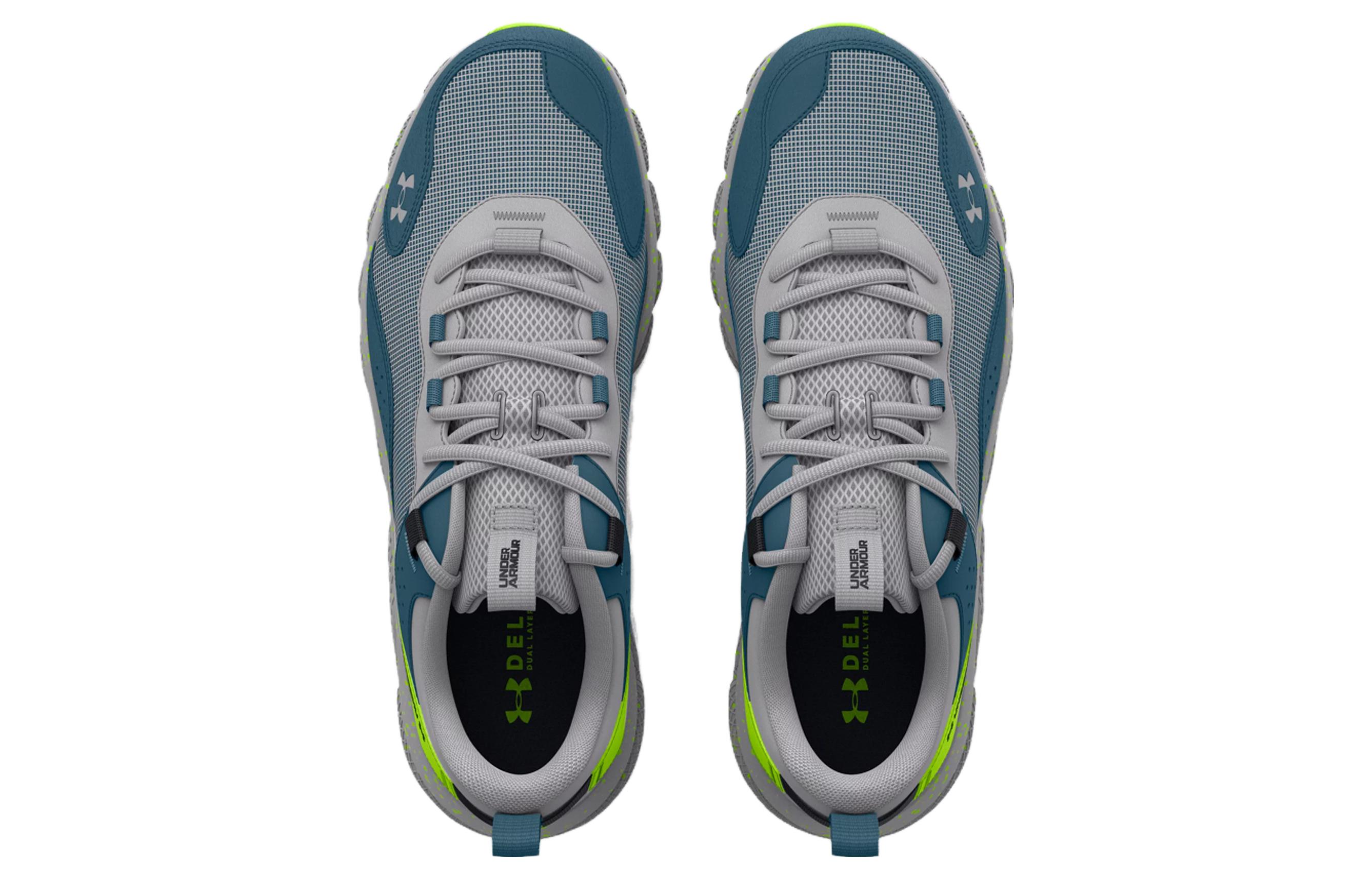 Shop 安德玛 Charged Verssert Speckle '浅灰青柠绿' 3025750-103