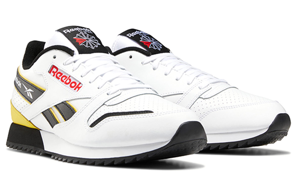 Lookbook 언더아머 클래식 레더 리플 '화이트 블랙' EG5219