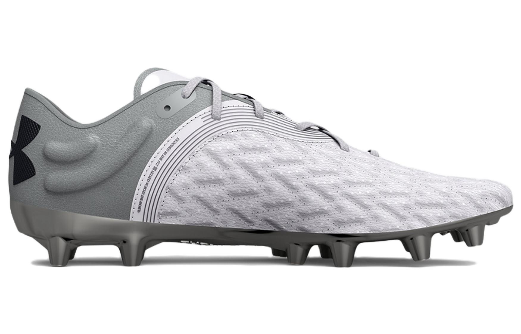 Order Under Armour UA Clone Magnetico Pro 2 FG 硬地耐磨防滑足球鞋 白銀