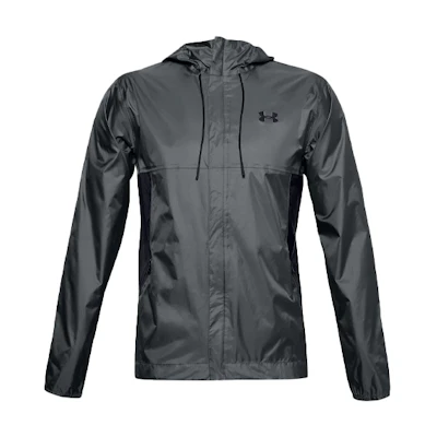 Under Armour Cloudstrike Shell Running Training Jacket Peach Gray 1350950-012