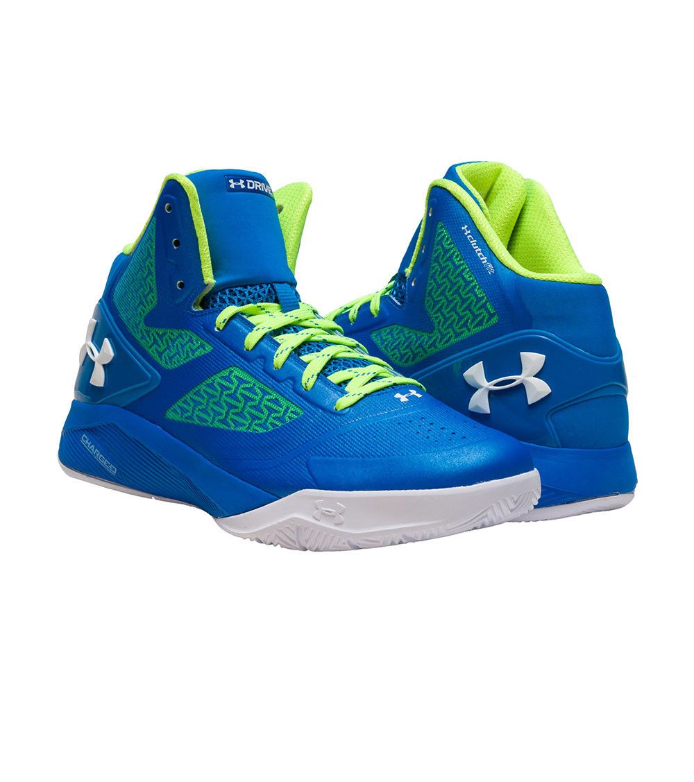 Order 安德玛ClutchFit Drive 2蓝色篮球鞋 1258143-481