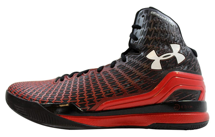 Under Armour ClutchFit Drive High 'Black Red' 1246931-004