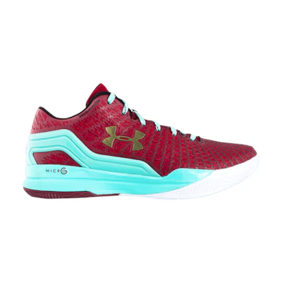 UA Clutchfit Drive Low 'Red Teal'