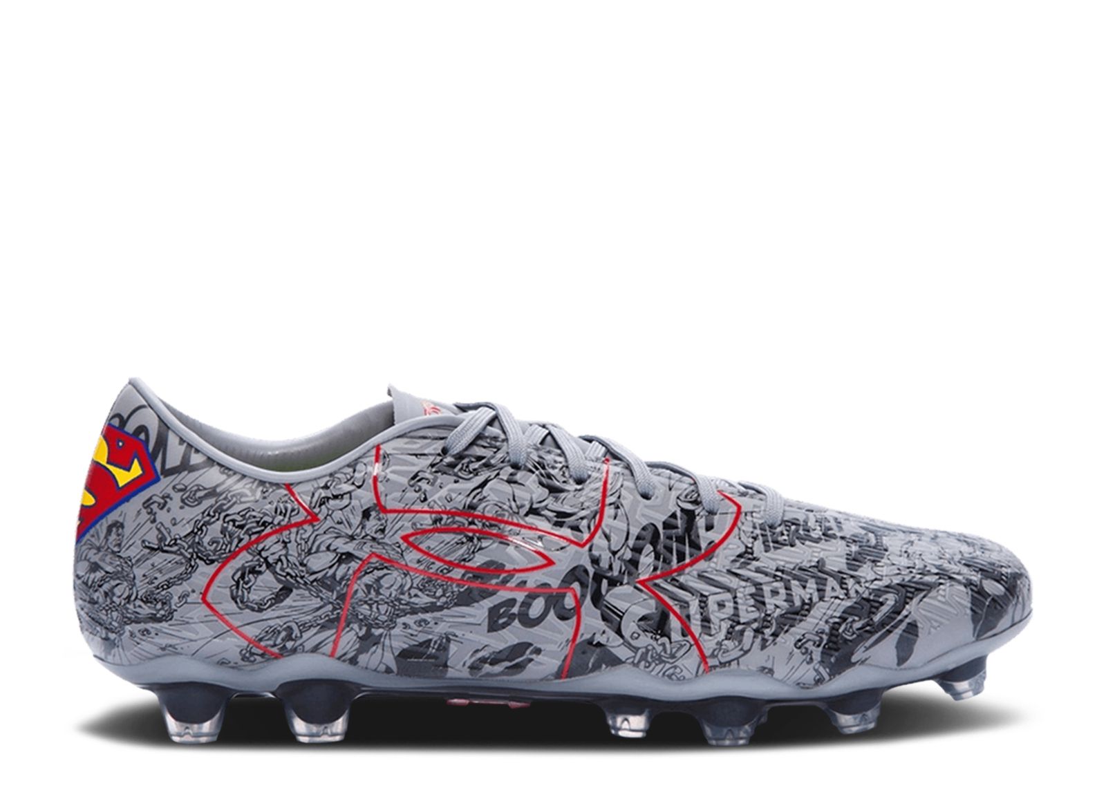 Under Armour ClutchFit Force 2.0 AE FG Soccer Cleat 'Superman' 1278852-035