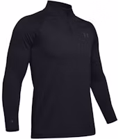 Under Armour ColdGear Base 4.0 Quarter-Zip Black Long Sleeve Sports Tee 1343242-001 Under Armour ColdGear Base 4.0 Quarter-Zip Black Long Sleeve Sports Tee 1343242-001
