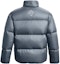 Shop Under Armour ColdGear Infrared Training Puffer Jacket Unisex Abu + Kalung 1378828-002