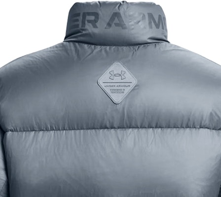 Under Armour ColdGear Infrared Training Puffer Jacket Unisex Abu + Kalung 1378828-002 Details for Under Armour ColdGear Infrared Training Puffer Jacket Unisex Abu + Kalung 1378828-002