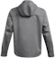 Lookbook Under Armour ColdGear Storm Infrared Shield Gray Loose Fit Hoodie Jacket 1371587-025