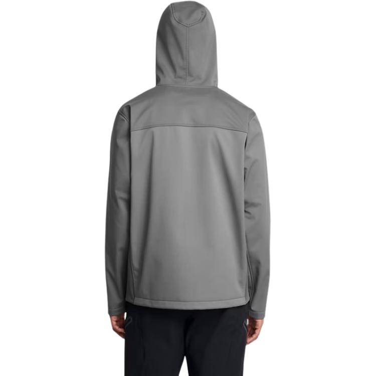Purchase Under Armour ColdGear Storm Infrared Shield Gray Loose Fit Hoodie Jacket 1371587-025