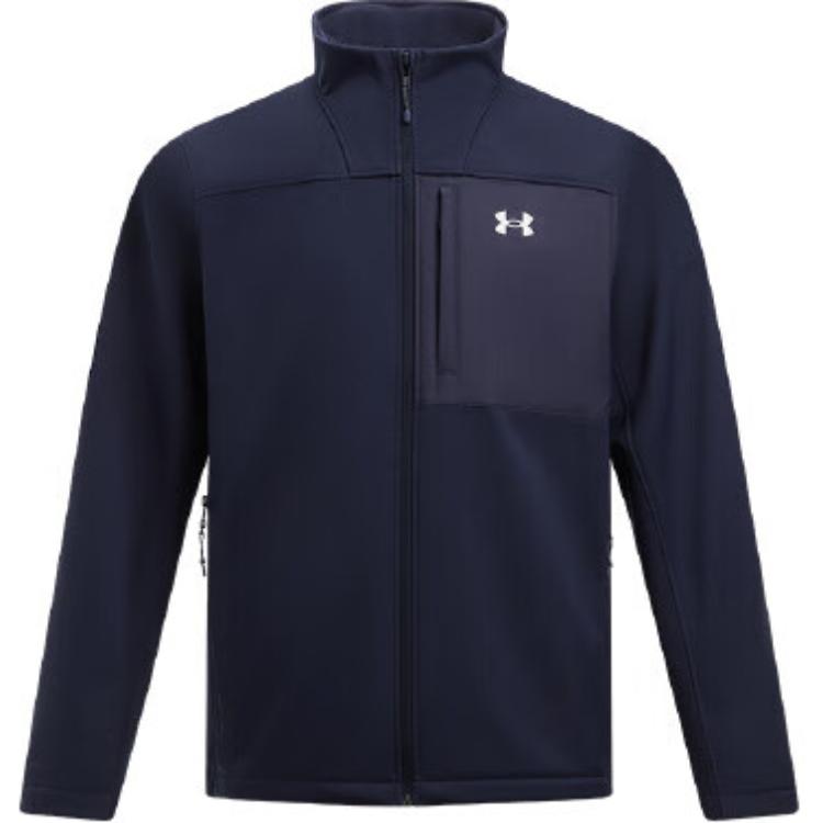 Under Armour ColdGear Storm Navy Training Jacket Soft & Comfortable 1371586-410