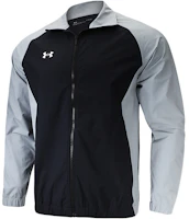 Under Armour Color-Block Logo Print Woven Jacket - Black 22500402-001 Under Armour Color-Block Logo Print Woven Jacket - Black 22500402-001