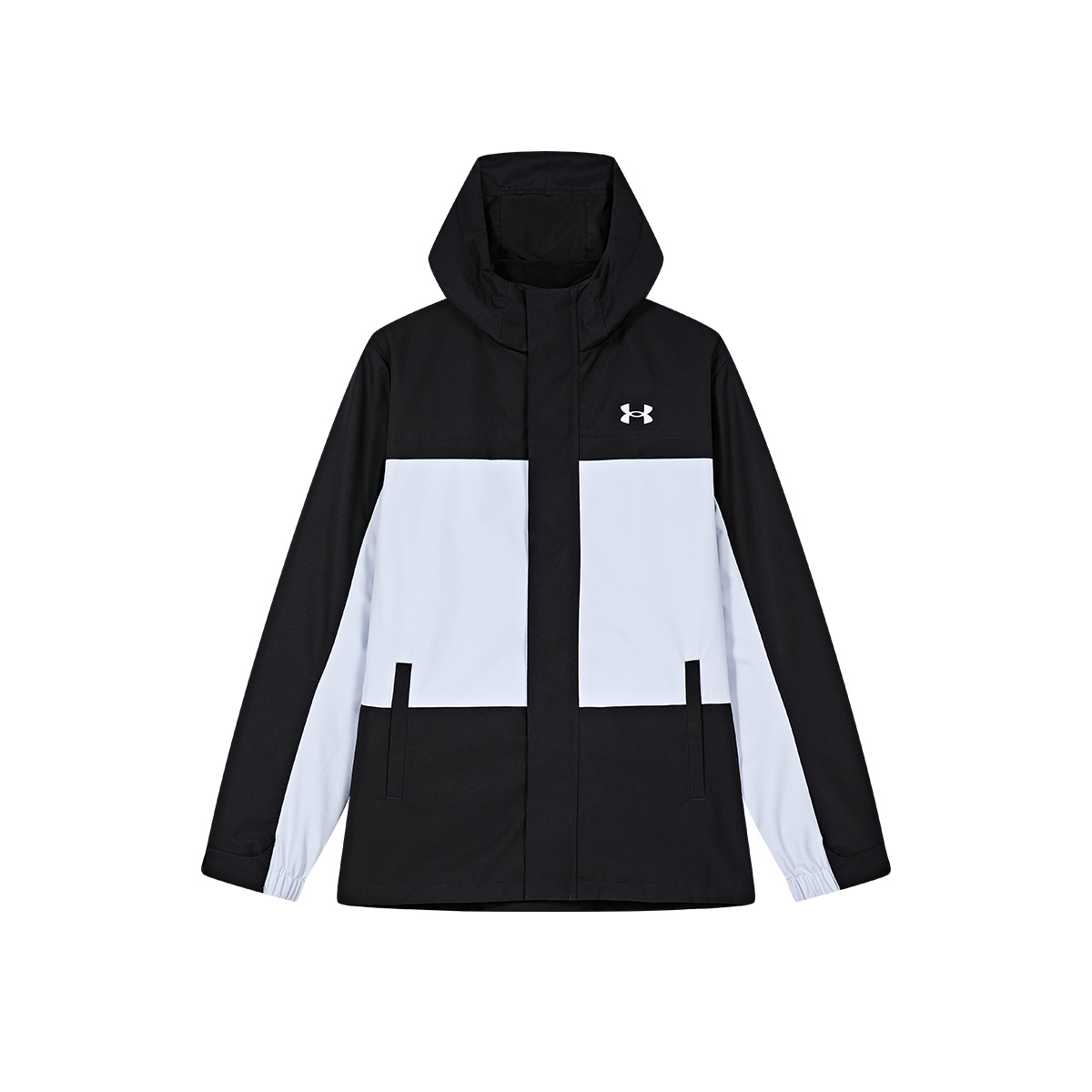 Under Armour Colorblock Thermal Hoodie Jacket Set Black Youth 224310603