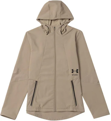 Under Armour Colorblock Training Jacket Khaki Long Sleeve Casual Wear 1320950-299 Buy Under Armour Colorblock Training Jacket Khaki Long Sleeve Casual Wear 1320950-299