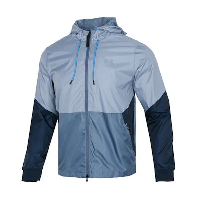 Under Armour Colorblock Windbreaker Jacket Blue - Training & Quick-dry 1345405-420